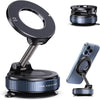 Foldable Magnetic Car Phone Holder | 360° Rotating Suction Mount, Universal