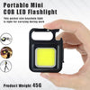 Portable Keychain Light | 500 Lumens Mini COB LED